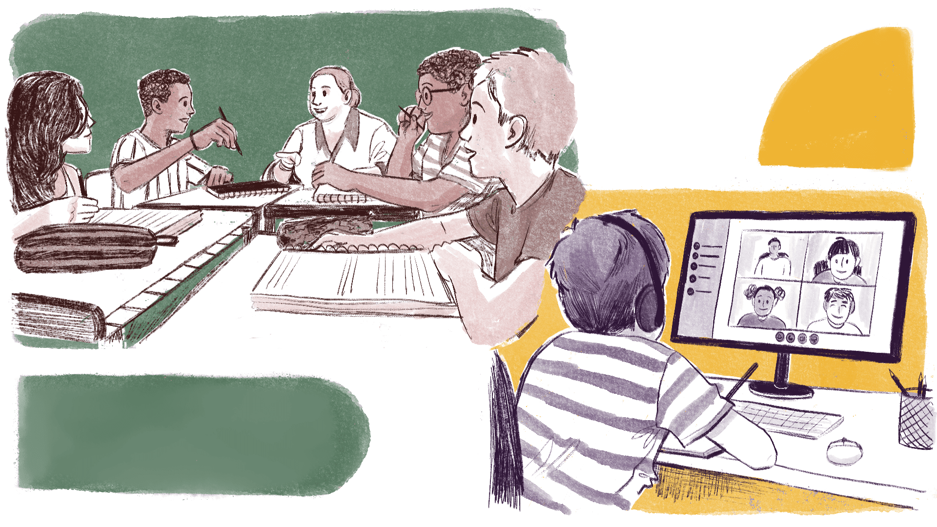 Aprendizagem colaborativa atrav&eacute;s de Ambientes Virtuais de Aprendizagem (AVA)