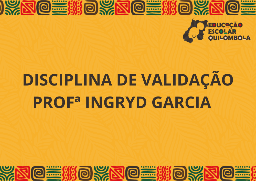 Validação - Relações de gênero e o papel da mulher nas comunidades