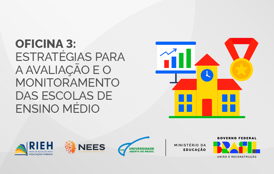 033428 - Oficina 3: Estratégias para a avaliação e o monitoramento das escolas de Ensino Médio - 2027/1:Pós-Graduação EAD de Gestão de Escolas Públicas de Ensino Médio (GEPEM), Especialização, 1º Período, Matriz 544, Turno EAD (2027)