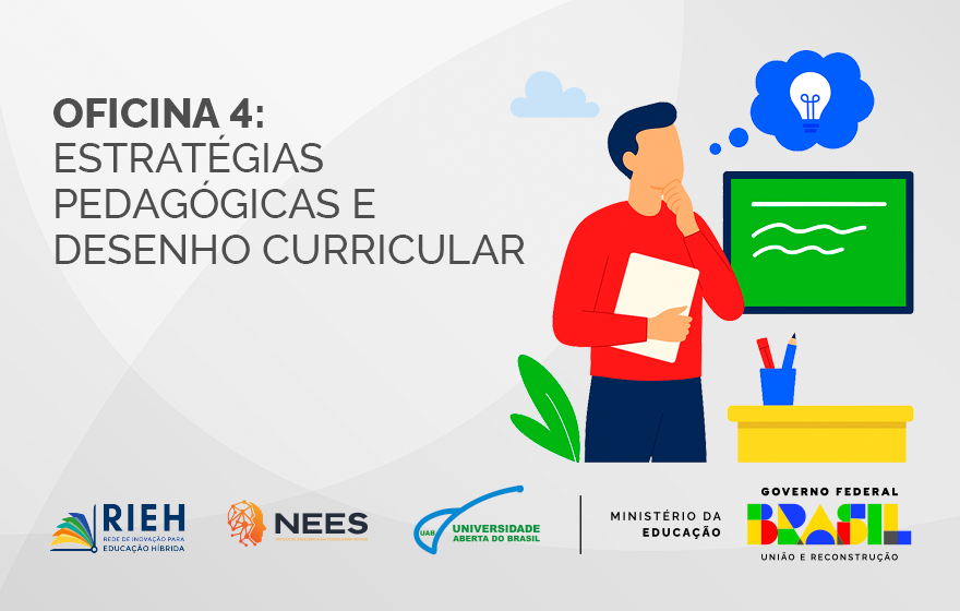 033414 - Oficina 4: Estratégias pedagógicas e desenho curricular no contexto das Diretrizes Operacionais para os Itinerários Formativos de Aprofundamento - 2027/1:Pós-Graduação EAD de Gestão de Escolas Públicas de Ensino Médio (GEPEM), Especialização, 2º