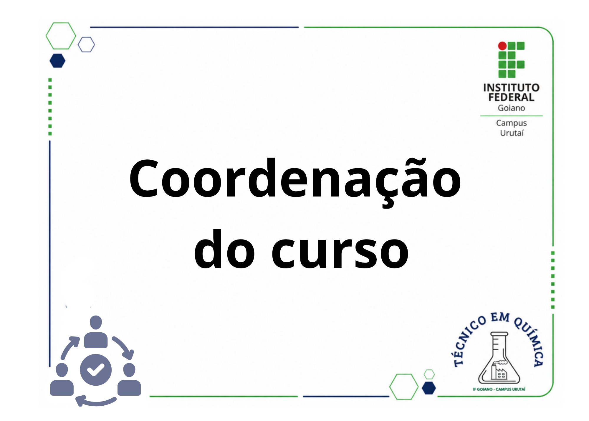 Coordenação do Curso Técnico em Química