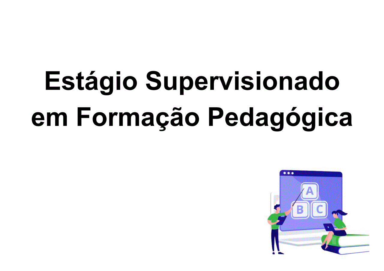 034532 - Estágio Supervisionado em Formação Pedagógica - 2026/2:Licenciatura em Pedagogia e Educação Profissional e Tecnológica, Licenciatura, 8º Período, Matriz 269, Turno EAD (2026)